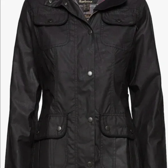 Barbour Women's Black Jacket - Picture 6 of 7